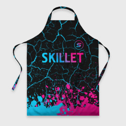 Фартук 3D Skillet - neon gradient: символ сверху