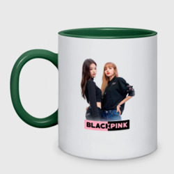 Кружка двухцветная Blackpink K-pop