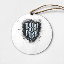 Деревянная игрушка круг Frostpunk