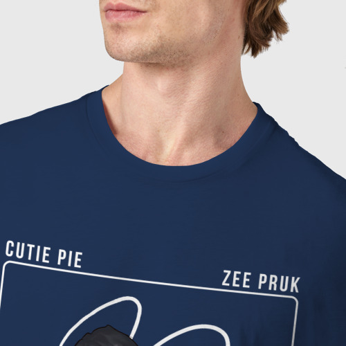 Мужская футболка хлопок с принтом Зи Прук, фото #4