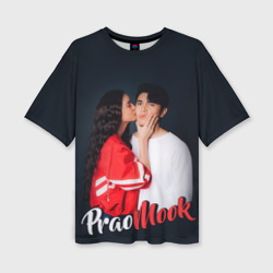 ПонБуа Praomook – Женская футболка oversize 3D с принтом купить со скидкой в -50%