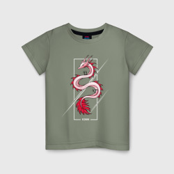 Детская футболка хлопок Kinn дракон