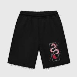 Мужские трикотажные шорты футер хлопок Kinn дракон