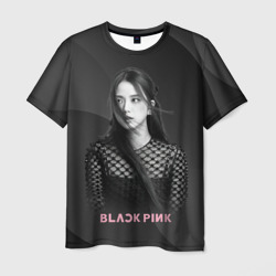 Мужская футболка 3D Jisoo black