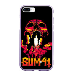 Чехол для iPhone 7Plus/8 Plus матовый Sum41 - Out for blood