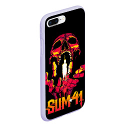 Чехол для iPhone 7Plus/8 Plus матовый Sum41 - Out for blood - фото 2