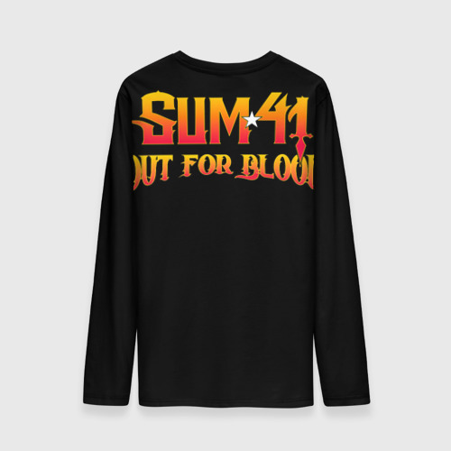 Мужской лонгслив 3D Sum41 - Out for blood, цвет 3D печать - фото 2