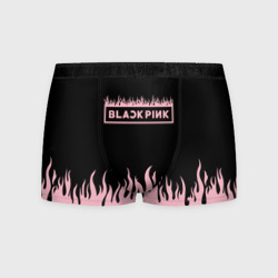 Мужские трусы 3D Blackpink - flames