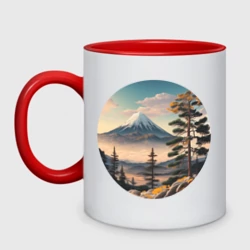 Кружка двухцветная Природа Японии и Дальнего Востока