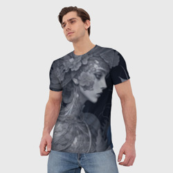 Мужская футболка 3D Царица фей - фото 2