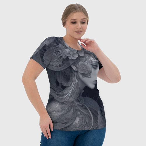 Женская футболка 3D Царица фей, цвет 3D печать - фото 6