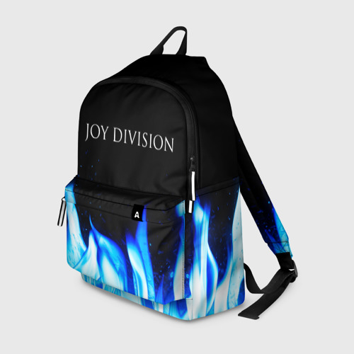 Рюкзак 3D Joy Division blue fire