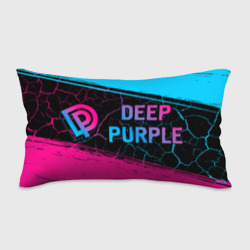 Подушка 3D антистресс Deep Purple - neon gradient: надпись и символ