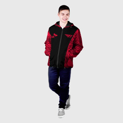 Мужская куртка 3D T1 форма red - фото 2