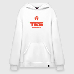 Худи SuperOversize хлопок Top Esports red