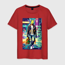 Kangaroo fashionista - Adelaide - Australia – Мужская футболка хлопок с принтом купить со скидкой в -20%