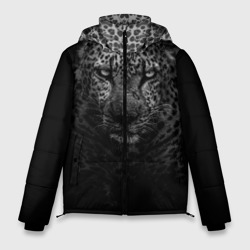 Мужская зимняя куртка 3D Ягуар в нападении