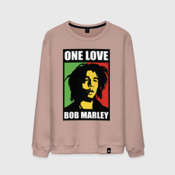 Мужской свитшот хлопок Bob - one love