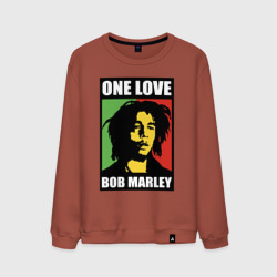 Мужской свитшот хлопок Bob - one love