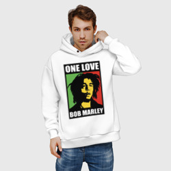 Мужское худи Oversize хлопок Bob - one love - фото 2