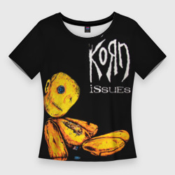 Женская футболка 3D Slim Korn - issues