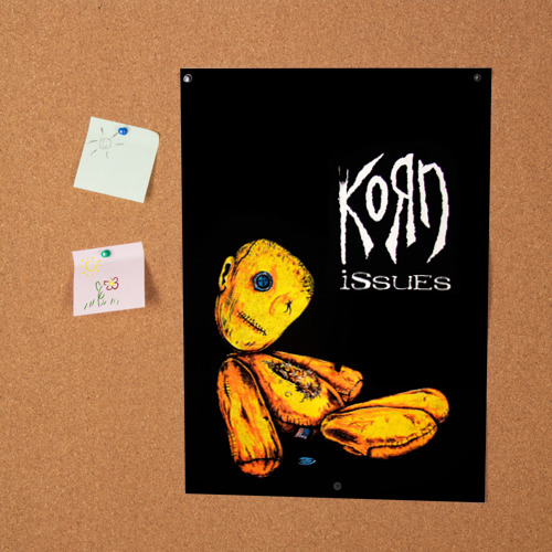 Постер Korn - issues - фото 2