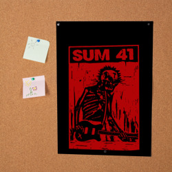 Постер Sum41 - Skeleton - фото 2
