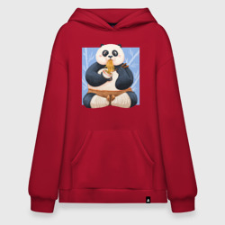 Худи SuperOversize хлопок Kung Fu Panda ест Рамен