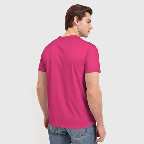 Мужская футболка 3D с принтом Blackpink Beautiful Lisa, вид сзади #2