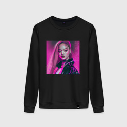 Женский свитшот хлопок Blackpink Lisa аниме рисунок