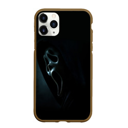 Чехол для iPhone 11 Pro Max матовый Крик - маска