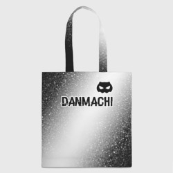 Шоппер 3D DanMachi glitch на светлом фоне: символ сверху