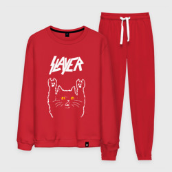 Мужской костюм хлопок Slayer rock cat