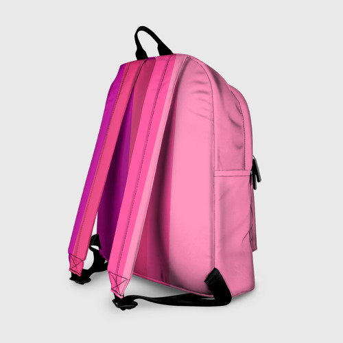 Рюкзак 3D Группа Black pink на фоне оттенков розового - фото 2