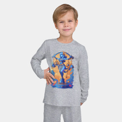 Детская пижама с лонгсливом хлопок Аниме Весы - фото 2