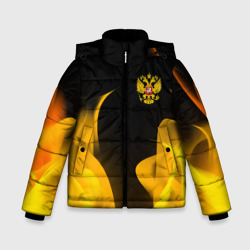 Зимняя куртка для мальчиков 3D Russian style fire