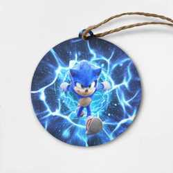 Деревянная игрушка круг Sonic electric waves