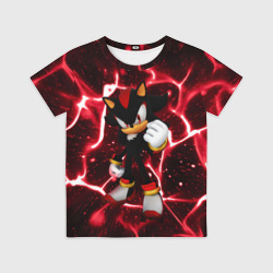 Детская футболка 3D Shadow the Hedgehog