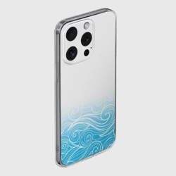 Чехол для iPhone 15 Pro силиконовый с защитой камеры Гинтама текстура - фото 2