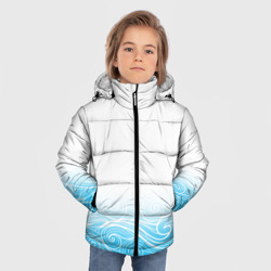 Зимняя куртка для мальчиков 3D Гинтама текстура - фото 2