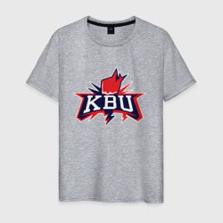 Мужская футболка хлопок КБУ logo