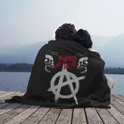 Плед 3D Punk's not dead - анархия - фото 2