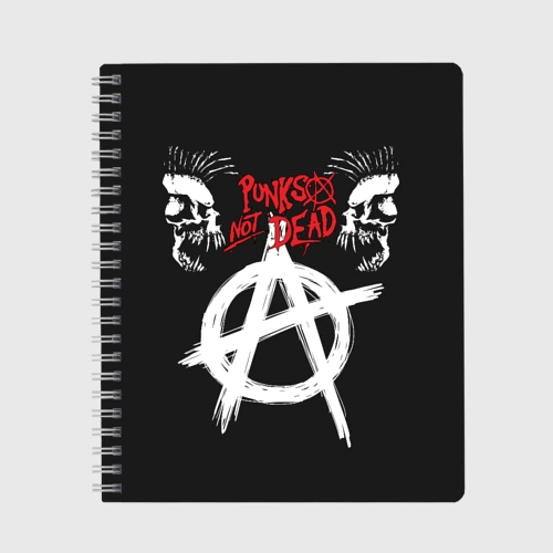 Тетрадь Punk's not dead - анархия
