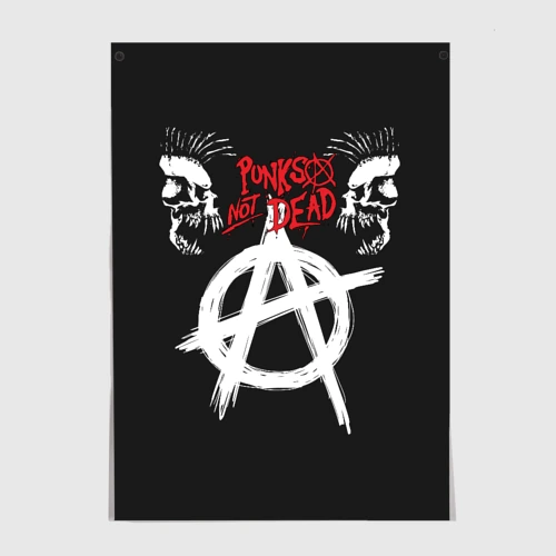Постер Punk's not dead - анархия