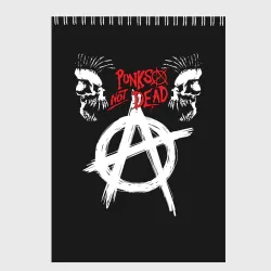 Скетчбук Punk's not dead - анархия