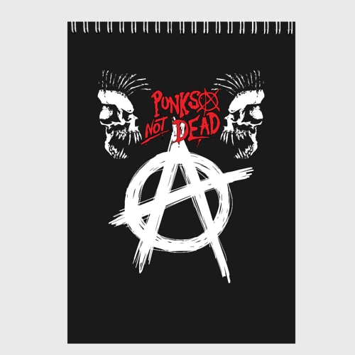Скетчбук Punk's not dead - анархия