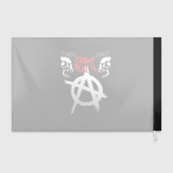 Флаг 3D Punk's not dead - анархия - фото 2