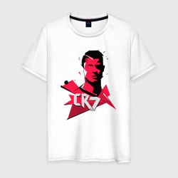 Ronaldo Pink – Мужская футболка хлопок с принтом купить со скидкой в -20%
