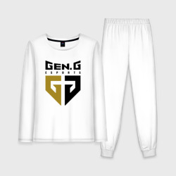 Женская пижама с лонгсливом хлопок Gen G Esports лого