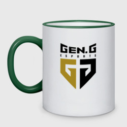 Кружка двухцветная Gen G Esports лого